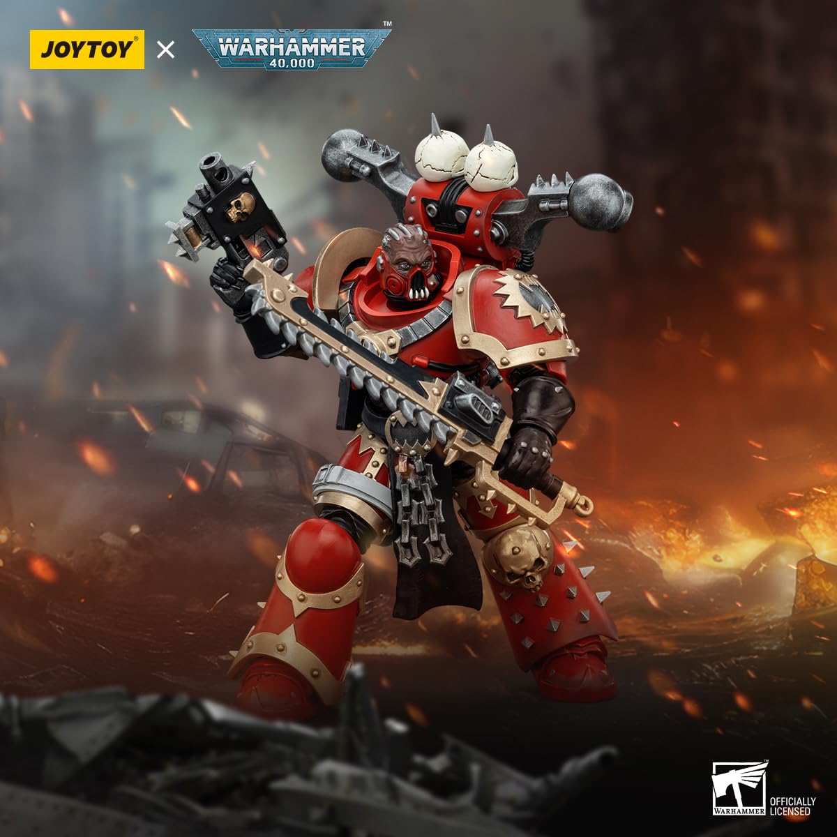 Amazon.co.jp: JOYTOY ウォーハンマー 40K ワールド イーターズ ホーン
